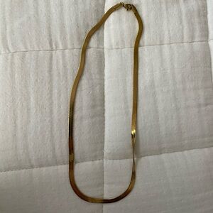 Gold Herringbone Chain